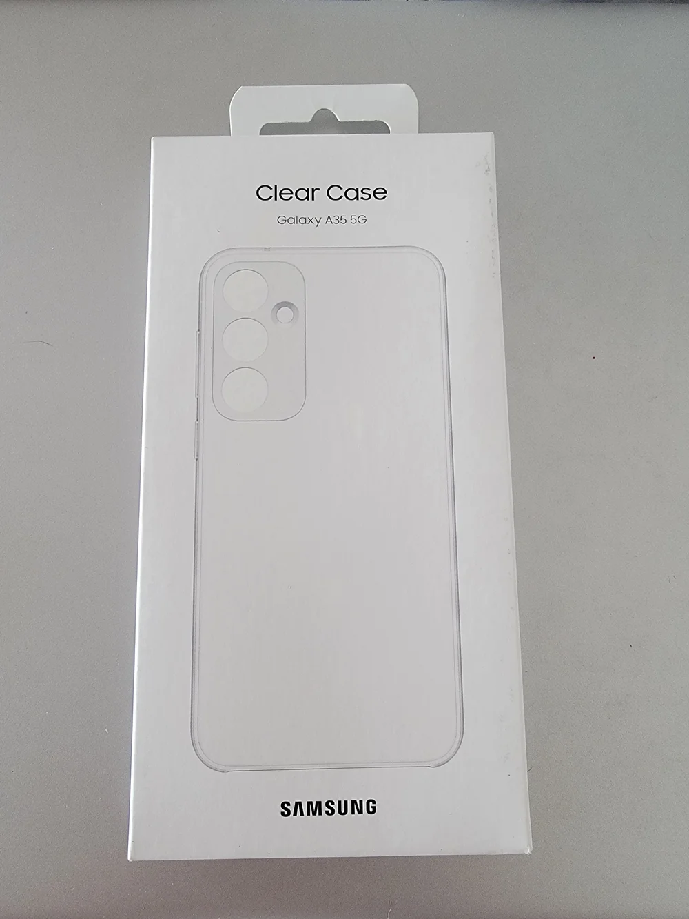 Samsung Authentic Case for Galaxy A35 5G - Clear